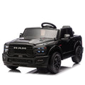 24V 160W Officially Licensed Dodge RAM 2500 Design 2-seater Kids Ride On Truck,W/ Remote Control,W/2WD&4-Wheel Suspension,Storage Space&High Door Design,Built-in Music&Bluetooth,USB/MP3 Port for 3-6
