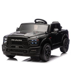 24V 160W Officially Licensed Dodge RAM 2500 Design 2-seater Kids Ride On Truck,W/ Remote Control,W/2WD&4-Wheel Suspension,Storage Space&High Door Design,Built-in Music&Bluetooth,USB/MP3 Port for 3-6