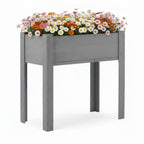31x31x16 inch Raised Garden Bed with Legs, Elevated Wooden Planter Box for Outdoor Plants Flowers Fruits Vegetable Herb Growingg