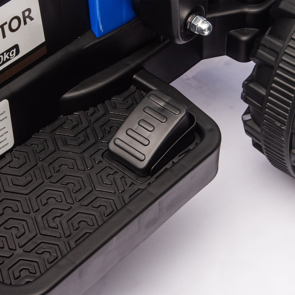 24V Kids Ride-On Electric Tractor Toy with 4-in-1 Construction Attachments (Excavator, Dump Truck & Bulldozer) w/Parent Remote Control,3-Speed Adjustable,Built-in Music Player,LED Tail-light