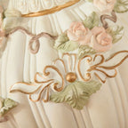 28.35" H x 19.70" L x 13.20" W European Style Angel Cupid Vase, Resin Handicraft Decor, Creative Home Soft Decoration for Living Room & Indoor Spaces