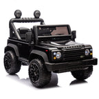 Licensed Land Rover Defender Volta 5008 24V Kids Ride On Car W/Parents Control,2wd,Four-wheel suspension,Bluetooth,MP3,Music,Adjustable volume,Power display,LED Lights,Speeds 1.86-3.11MPH for Kids 3-7