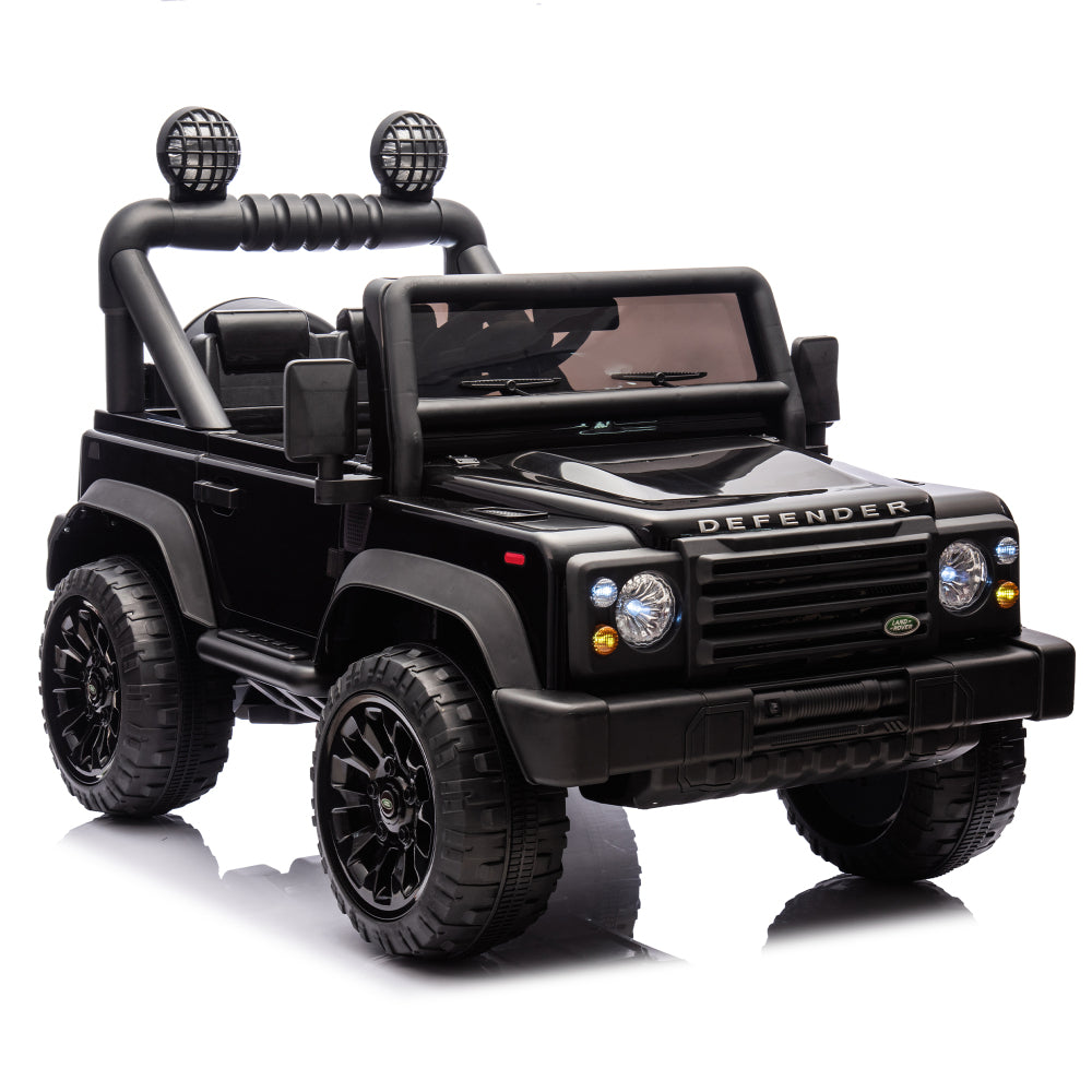 Licensed Land Rover Defender Volta 5008 24V Kids Ride On Car W/Parents Control,2wd,Four-wheel suspension,Bluetooth,MP3,Music,Adjustable volume,Power display,LED Lights,Speeds 1.86-3.11MPH for Kids 3-7