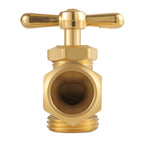 Hose Bibb 3/4" MIP x 3/4" MHT Connection Brass Outdoor Water Faucet Spigot