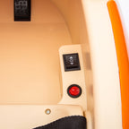 12V Kids Ride On Electric Bumper Car W/Parents Control,Cute&Realistic Hamburger Design,360 Degree Rotation,Storing Space,Bluetooth,Music,USB,Silent wheel,LED Lights,Power Display,Anti-rollover For 2-5