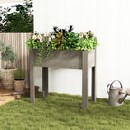 31x31x16 inch Raised Garden Bed with Legs, Elevated Wooden Planter Box for Outdoor Plants Flowers Fruits Vegetable Herb Growingg