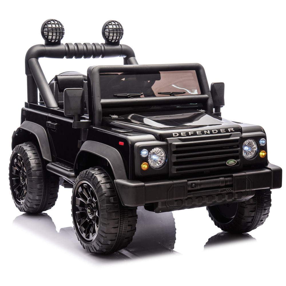 Licensed Land Rover Defender Volta 5008 24V Kids Ride On Car W/Parents Control,2wd,Four-wheel suspension,Bluetooth,MP3,Music,Adjustable volume,Power display,LED Lights,Speeds 1.86-3.11MPH for Kids 3-7