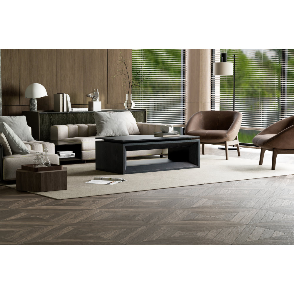 43.3'' Lift Top Rectangle Coffee Table with Storage, Modern Wood Veneer MDF Coffee Table with Floating Tabletop, Convertible Rising Tabletop for Living Room, Home Office, Black