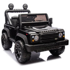 Licensed Land Rover Defender Volta 5008 24V Kids Ride On Car W/Parents Control,2wd,Four-wheel suspension,Bluetooth,MP3,Music,Adjustable volume,Power display,LED Lights,Speeds 1.86-3.11MPH for Kids 3-7